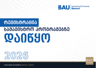 ქართულენოვანი სამაგისტრო პროგრამა