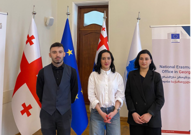 შეხვედრა საქართველოში მდებარე, Erasmus + ოფისის  დირექტორთან