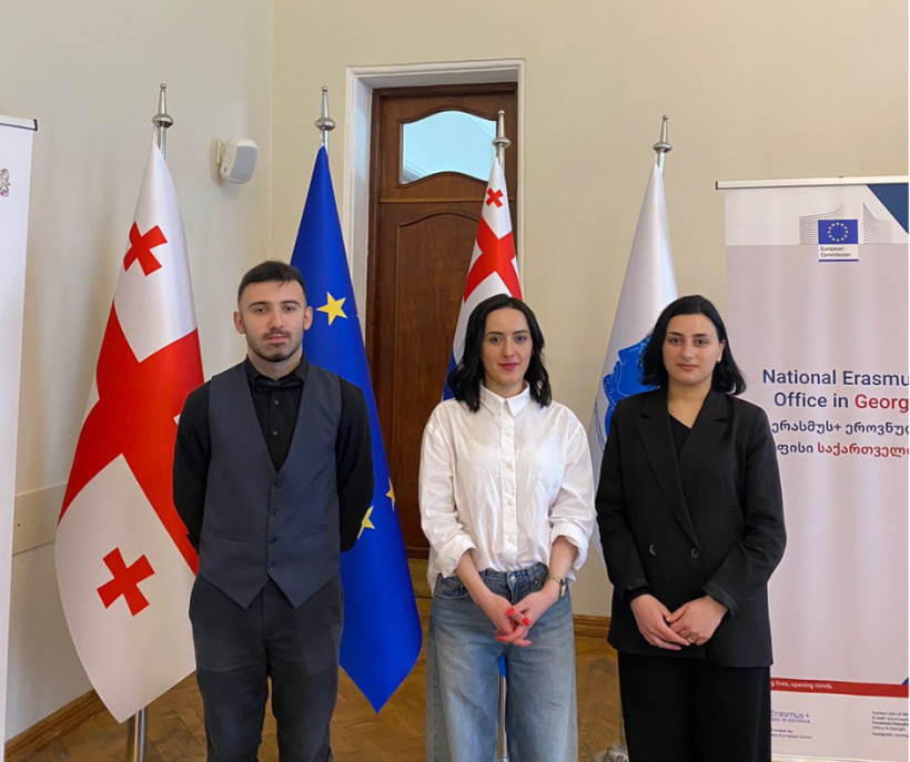 შეხვედრა საქართველოში მდებარე, Erasmus + ოფისის  დირექტორთან